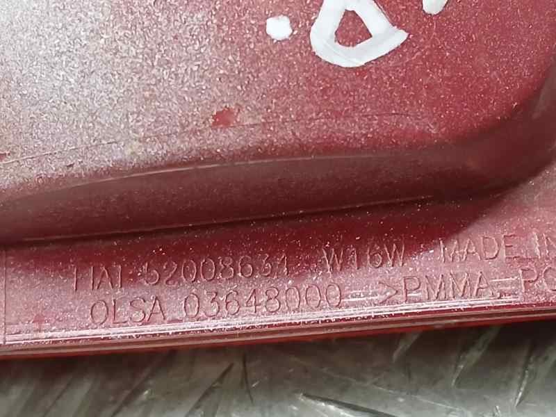 Recambio de piloto trasero derecho paragolpes para fiat 500 cabrio (150) lounge referencia OEM IAM 52008634  