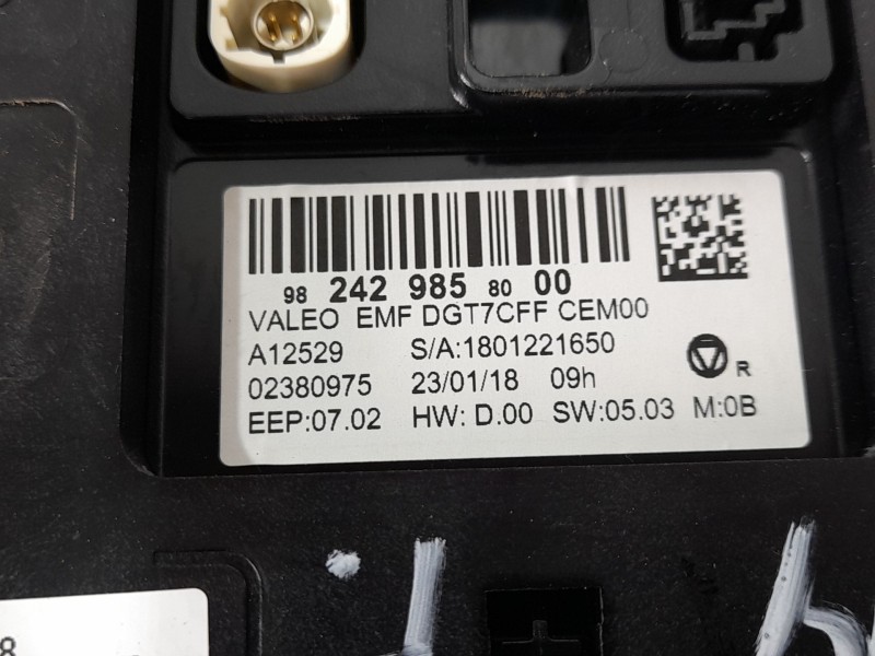 Recambio de sistema navegacion gps para citroën c3 aircross ii (2r_, 2c_) 1.6 bluehdi 100 (2cbhyb) referencia OEM IAM 9824298580