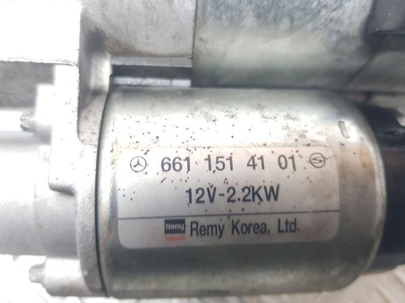 Recambio de motor arranque para ssangyong rodius xdi referencia OEM IAM 6611514101  