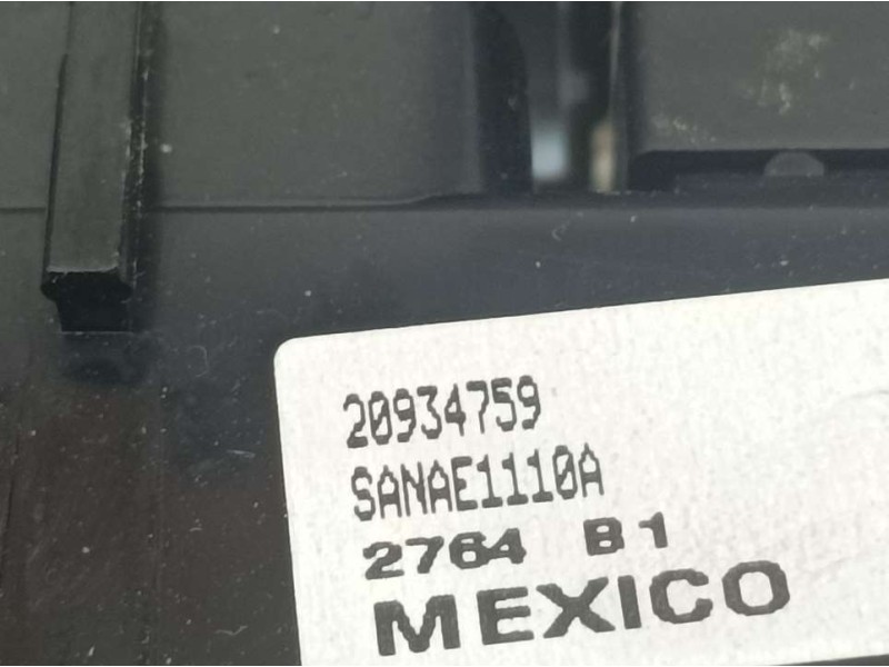 Recambio de mando multifuncion para opel zafira tourer excellence referencia OEM IAM 20934759  