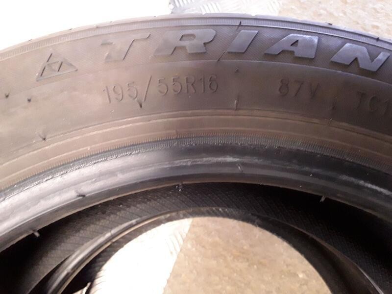 Recambio de neumatico pareja para neumaticos reutilizados - referencia OEM IAM 195551687V TRIANGLE 195/55/16/87V