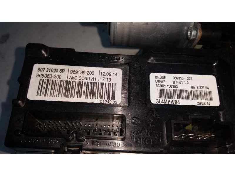 Recambio de elevalunas trasero izquierdo para renault megane iii sport tourer business referencia OEM IAM   ELECTRICO