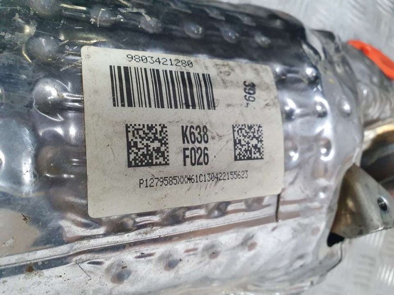 Recambio de filtro de particulas para peugeot 208 active referencia OEM IAM 9803421280 K638 