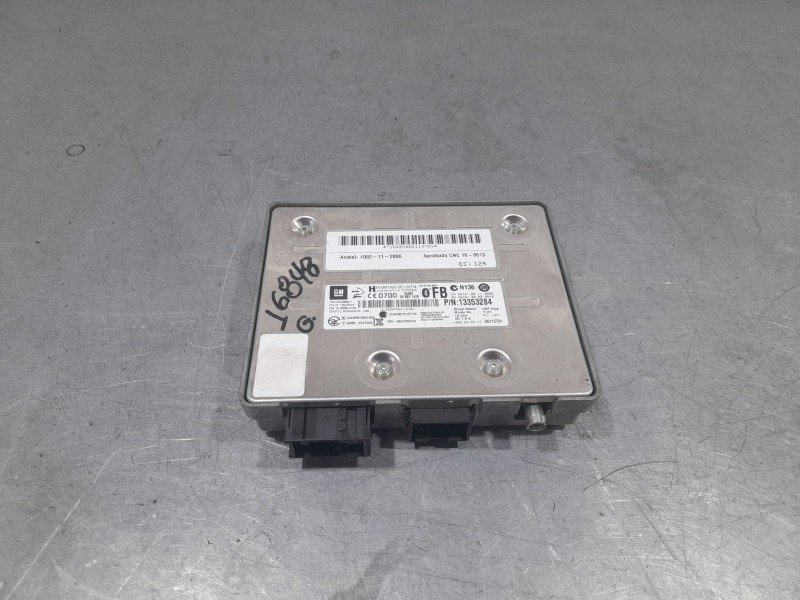 Recambio de modulo bluetooth para opel astra j sedán 1.4 turbo (69) referencia OEM IAM 13353284 1002112886 HARMAN BECKER