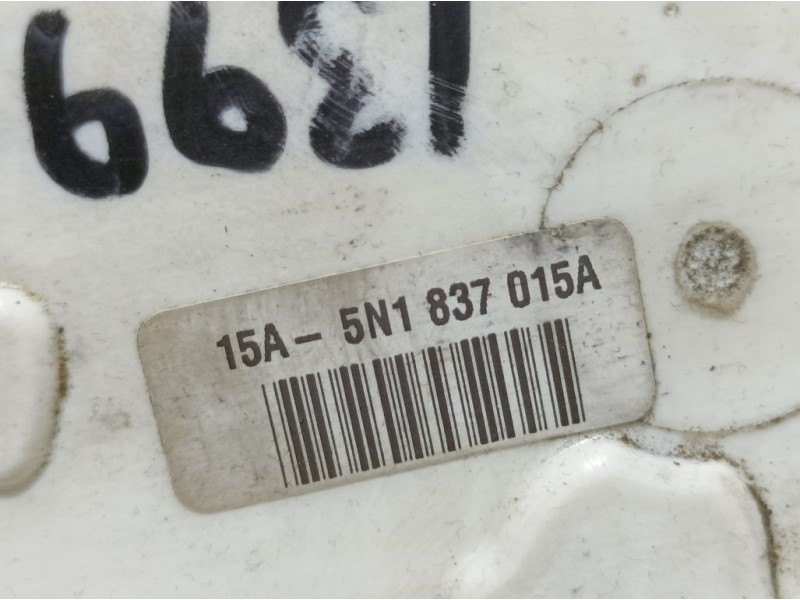 Recambio de cerradura puerta delantera izquierda para seat ibiza (6j5) reference referencia OEM IAM 5N1837015A  ELECTRICA 7 PINS