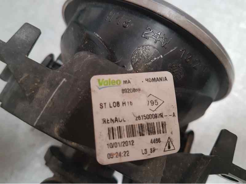 Recambio de faro antiniebla izquierdo para renault scenic iii grand dynamique referencia OEM IAM 261500097R  