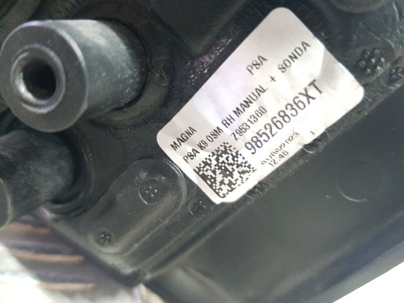 Recambio de retrovisor derecho para citroën berlingo furgoneta/monovolumen (k9) 1.5 bluehdi 100 referencia OEM IAM 98526836XT EL