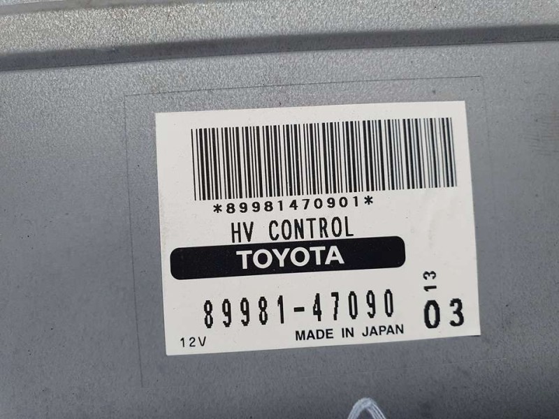 Recambio de modulo electronico para toyota prius (nhw20) sol referencia OEM IAM 8998147090  