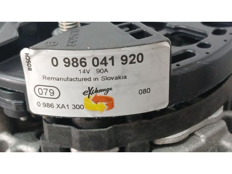 Recambio de alternador para seat ibiza (6l1) stella referencia OEM IAM 038903018R BOSCH 0986041920