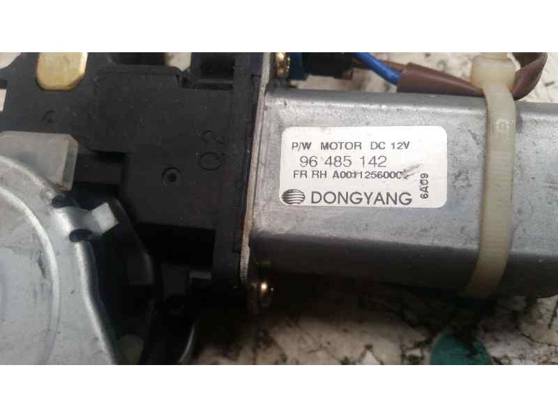 Recambio de elevalunas delantero derecho para chevrolet matiz s referencia OEM IAM 6A09 96485142 ELECTRICO