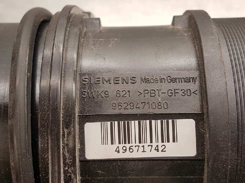 Recambio de caudalimetro para peugeot 307 (s1) 2.0 hdi cat referencia OEM IAM 9629471080 5WK9621 SIEMENS