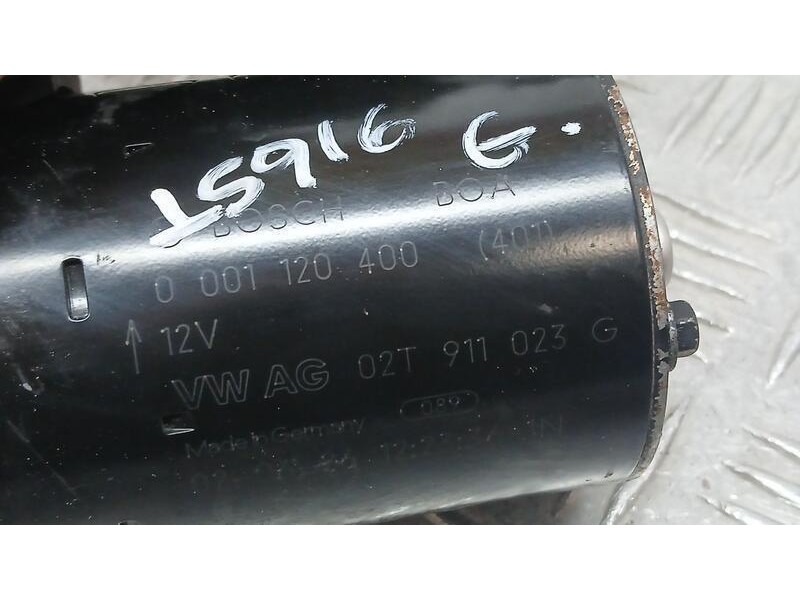 Recambio de motor arranque para seat ibiza (6l1) stella referencia OEM IAM 02T911023G BOSCH 0001120400