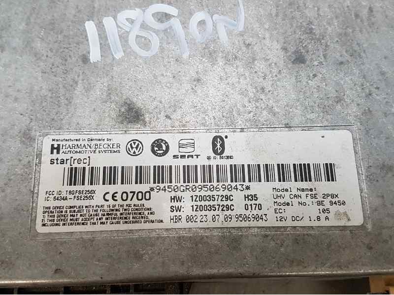 Recambio de modulo bluetooth para seat leon (1p1) stylance / style referencia OEM IAM 1Z0035729C  