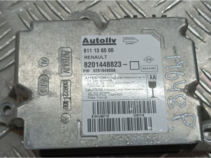 Recambio de kit airbag para renault master kombi l2h2 3,5t referencia OEM IAM 985701757R  CON PRETENSORES , SIN SALPICADERO