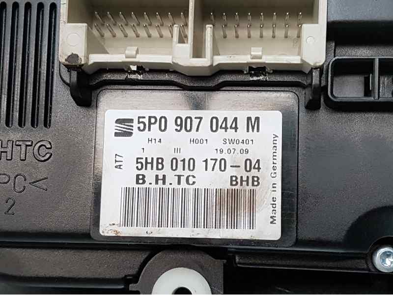Recambio de mando climatizador para seat leon (1p1) stylance / style referencia OEM IAM 5P0907044M 5HB01017004 ROZADO VER FOTOS