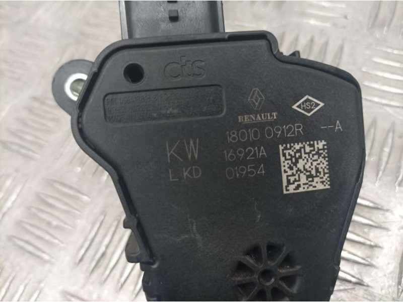 Recambio de potenciometro pedal para dacia sandero confort referencia OEM IAM 180100912R 12921A CTS