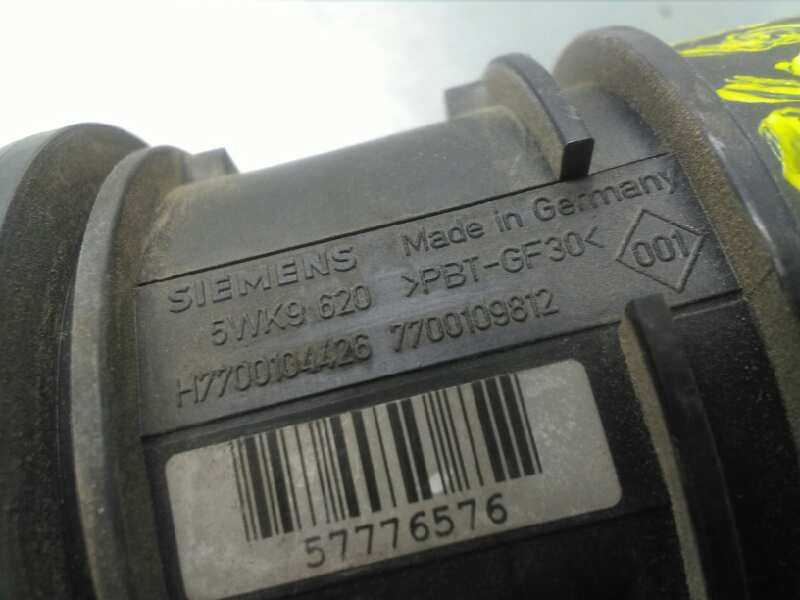Recambio de caudalimetro para renault megane ii berlina 5p business referencia OEM IAM H7700104426 5WK9620 SIEMENS