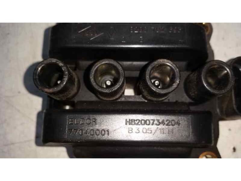 Recambio de bobina encendido para dacia sandero básico referencia OEM IAM 77040001 8200702693 ELDOR