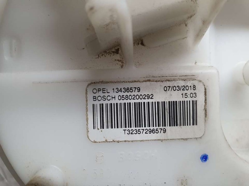 Recambio de aforador para opel corsa e selective referencia OEM IAM 13436579 0580200292 BOSCH