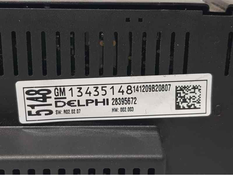 Recambio de mando climatizador para opel astra j lim. techno referencia OEM IAM 134335148 28395672 DELPHI