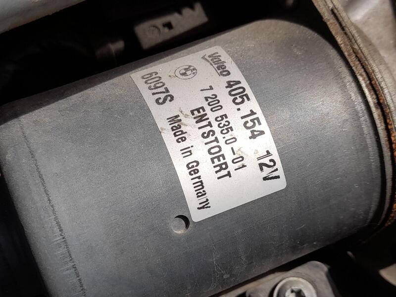 Recambio de motor limpia delantero para bmw x5 (e70) 3.0 d referencia OEM IAM 61617200513  