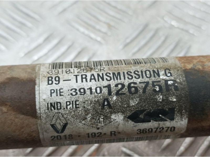 Recambio de transmision delantera izquierda para renault master kombi l2h2 3,5t referencia OEM IAM 391012675R  