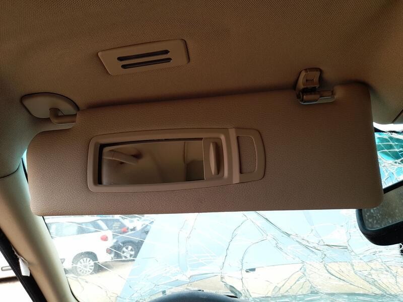 Recambio de parasol izquierdo para bmw x5 (e70) 3.0 d referencia OEM IAM 51166966141  