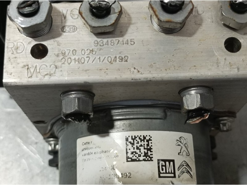 Recambio de abs para citroën c3 elle referencia OEM IAM 93487145 970025 