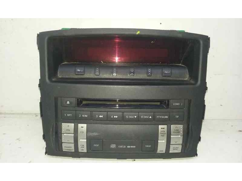 Recambio de mando radio para mitsubishi montero (v80/v90) 3.2 di-d intense (3-ptas.) referencia OEM IAM 8002A256XA  MITSUBISHI