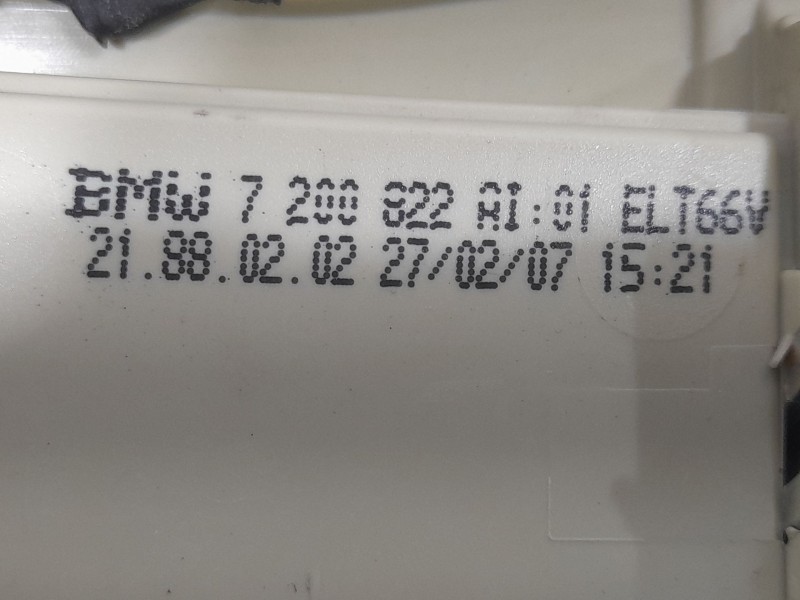 Recambio de piloto trasero derecho interior para bmw x5 (e70) 3.0 d referencia OEM IAM 7200822  