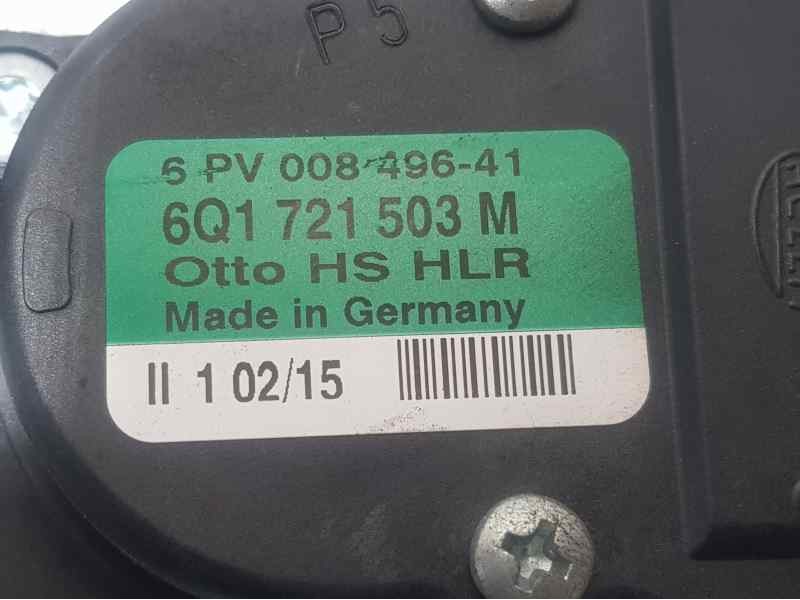 Recambio de potenciometro pedal para seat ibiza (6j5) reference referencia OEM IAM 6Q1721503M  6 PINS