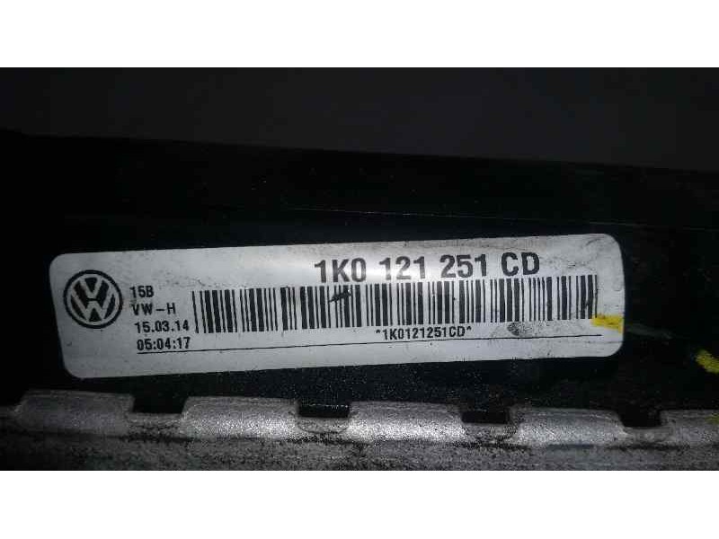 Recambio de radiador agua para volkswagen golf v berlina (1k1) conceptline (e) referencia OEM IAM 1K0121251CD 1K0121251CD 