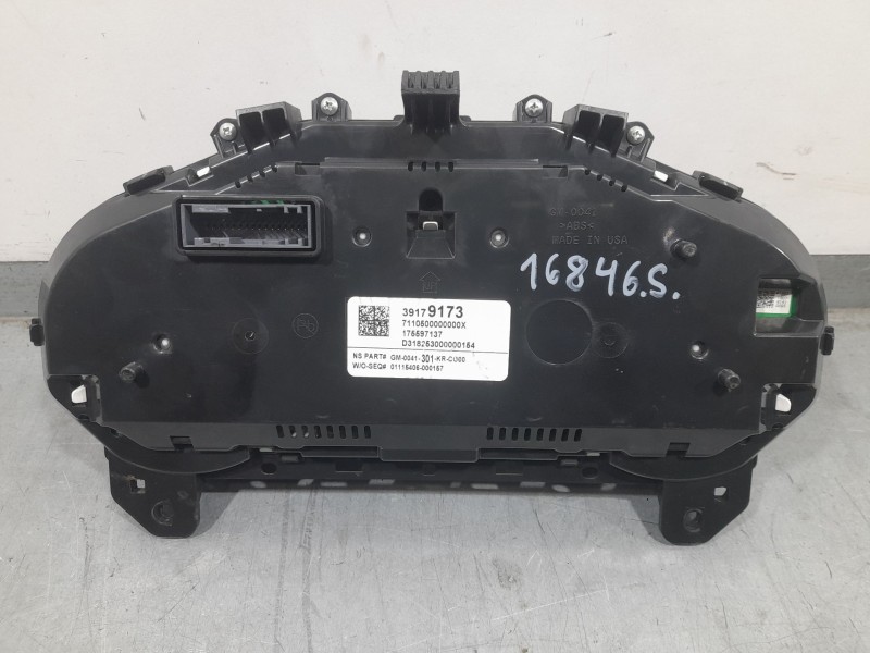 Recambio de cuadro instrumentos para opel astra k (b16) 1.4 turbo (68) referencia OEM IAM 39179173  