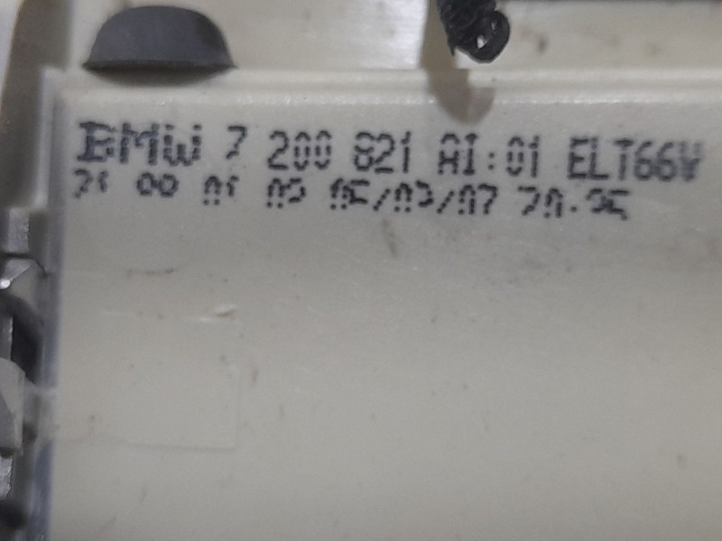 Recambio de piloto trasero izquierdo interior para bmw x5 (e70) 3.0 d referencia OEM IAM 7200821 21889004 