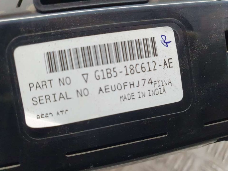 Recambio de mando climatizador para ford ka+ active referencia OEM IAM G1B518C612AE AEUOFHJ74 