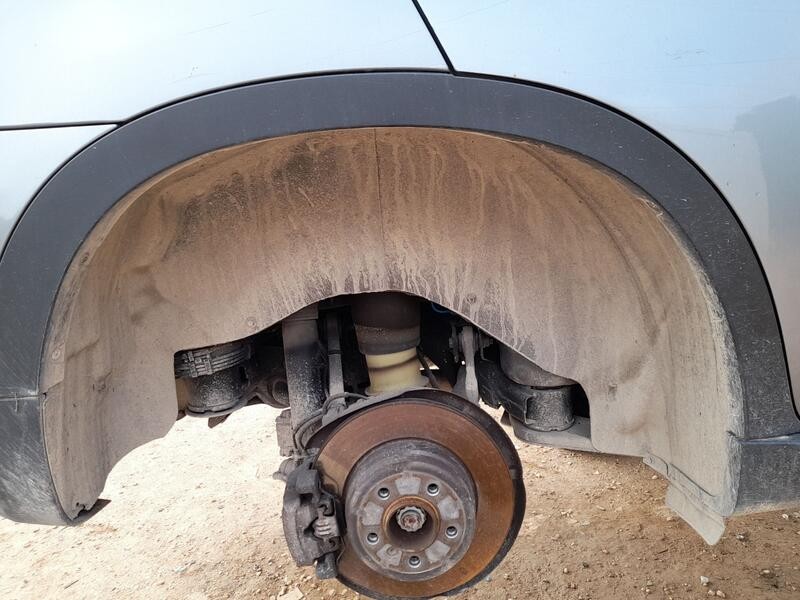 Recambio de plastico pase rueda tras. dch. para bmw x5 (e70) 3.0 d referencia OEM IAM 51487248210  