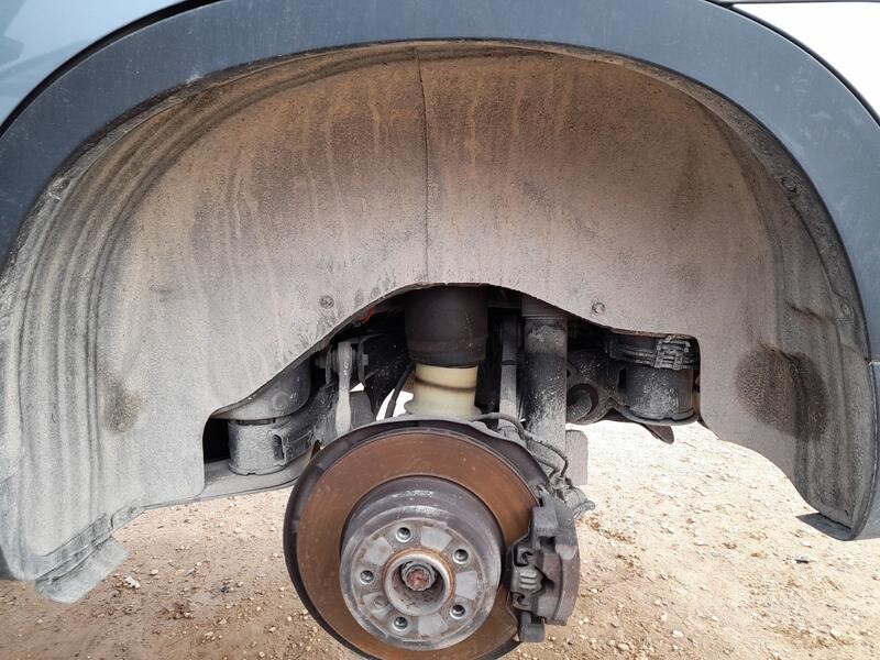 Recambio de plastico pase rueda tras. izq. para bmw x5 (e70) 3.0 d referencia OEM IAM 51487248209  