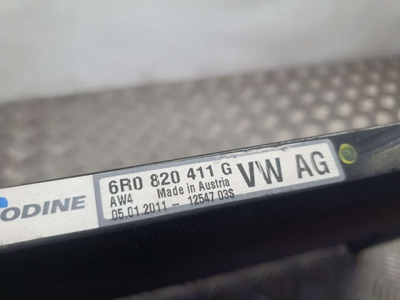 Recambio de condensador / radiador aire acondicionado para audi a1 (8x) ambition referencia OEM IAM 6R0820411G  