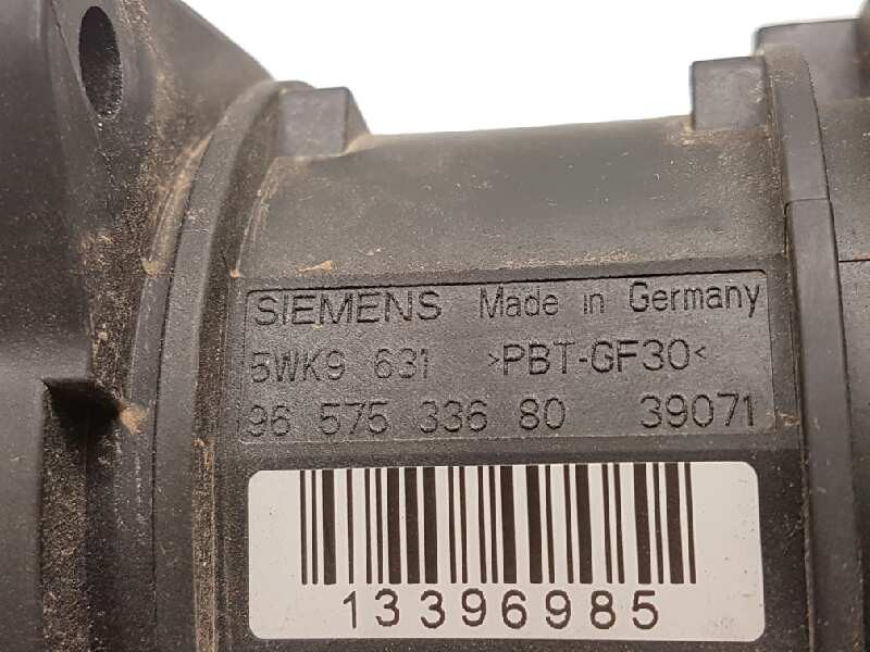 Recambio de caudalimetro para peugeot 206 berlina 1.4 hdi referencia OEM IAM 9657533680 5WK9631 SIEMENS