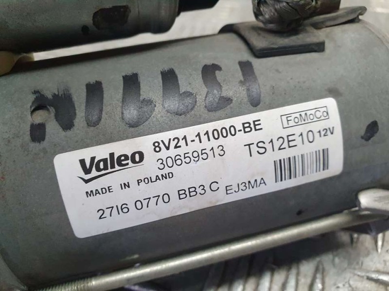 Recambio de motor arranque para ford ka+ active referencia OEM IAM 8V2111000BE TS12E10 VALEO