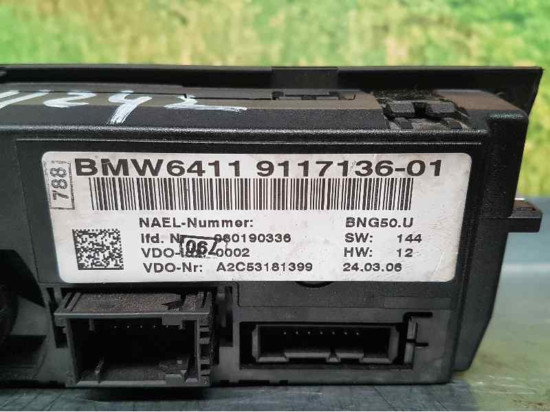 Recambio de mando climatizador para bmw serie 1 berlina (e81/e87) 120d referencia OEM IAM 64119117136 A2C53181399 VDO