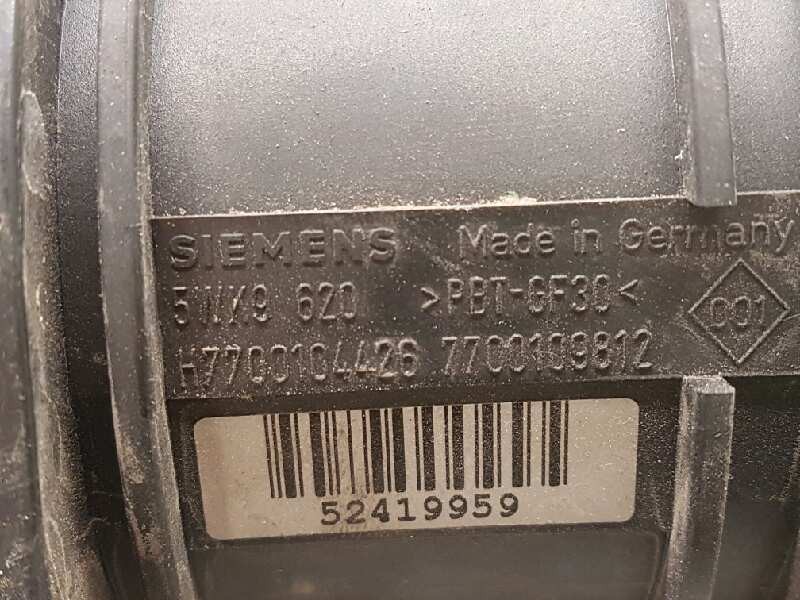 Recambio de caudalimetro para renault megane i fase 2 berlina (ba0) 1.9 dti diesel referencia OEM IAM H7700104426 5WK9620 