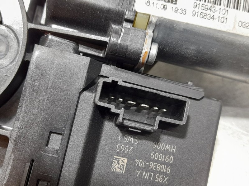 Recambio de elevalunas delantero derecho para renault scenic iii dynamique referencia OEM IAM 807300011R 6 PINS ELECTRICO