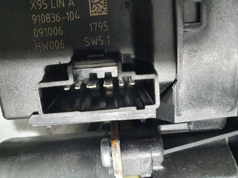 Recambio de elevalunas trasero derecho para renault scenic iii dynamique referencia OEM IAM 966415102  ELECTRICO 6 PINES