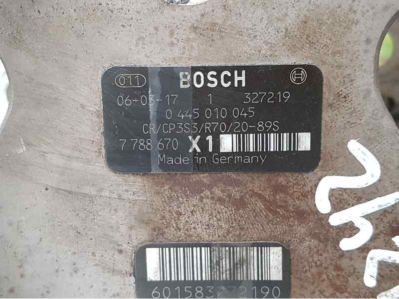 Recambio de bomba alta presion para bmw serie 1 berlina (e81/e87) 120d referencia OEM IAM 7788670 0445010045 BOSCH