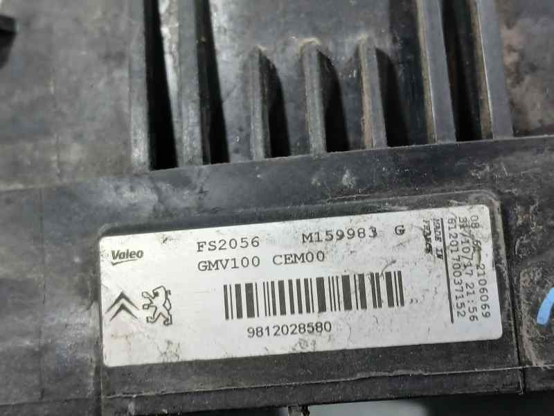 Recambio de electroventilador para citroën c3 feel referencia OEM IAM 9812028580 M159983G VALEO