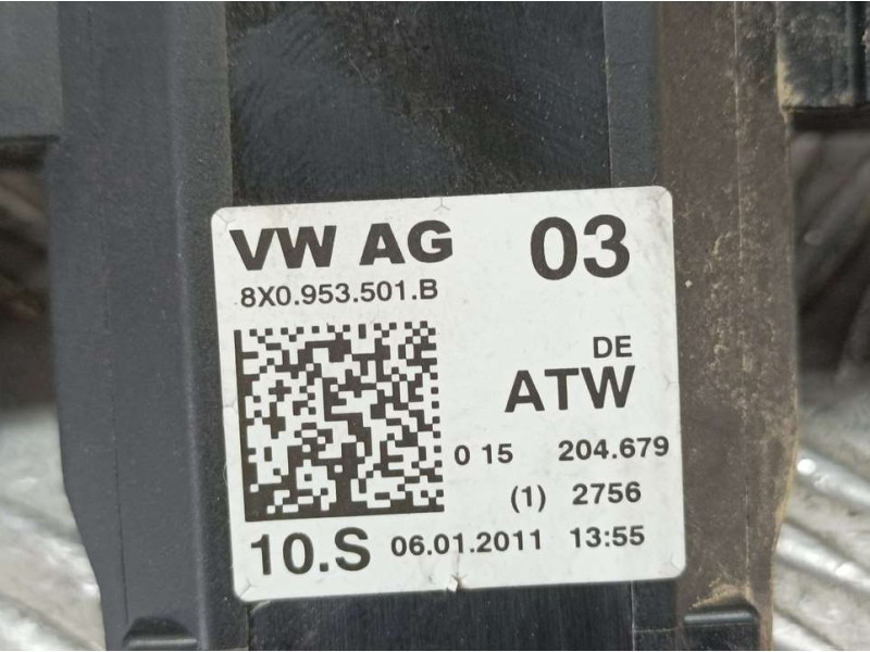 Recambio de mando luces y limpia para audi a1 (8x) ambition referencia OEM IAM 8X0953501B  