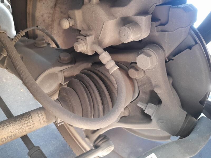 Recambio de mangueta delantera izquierda para opel astra k (b16) 1.4 turbo (68) referencia OEM IAM 39030299  