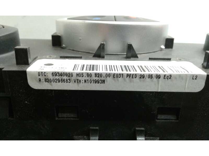 Recambio de mando climatizador para renault clio iii 1.5 dci diesel cat referencia OEM IAM N101993M 1000002509852 8200296683