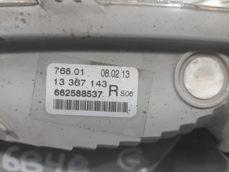 Recambio de faro delantero para opel astra j sedán 1.4 turbo (69) referencia OEM IAM 662588537  13367143